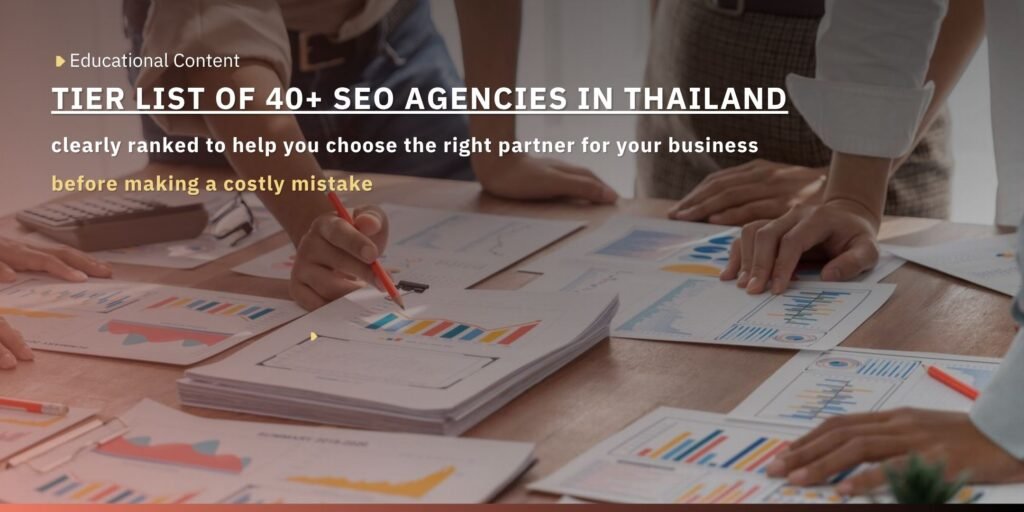 Best SEO Agencies in Thailand: Top 40 SEO Companies for 2026